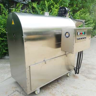 chocolate cococa bean roasting machine LQ100X 200kg per hour AC380V 50/60HZ electric roaster for cococa 304ss